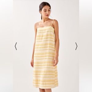 Yellow shift dress, never worn